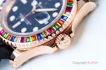 Replica V8 Rolex Yacht Master 116695SATS ETA3135 Watch - Noob Factory Watches